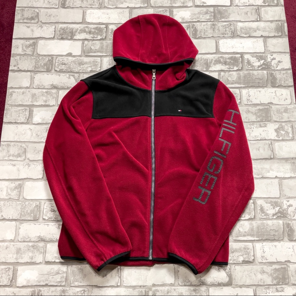 Tommy Hilfiger Men's Hooded Legacy Fleece Jacket